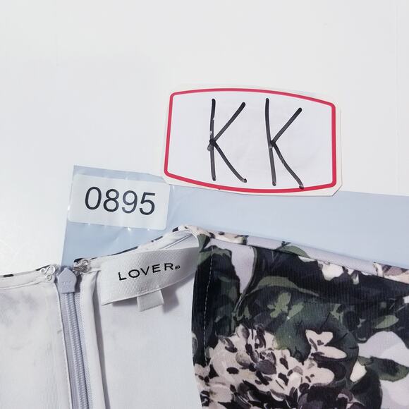 LOVER Floral Print Midi Sheath Dress - Picture 14 of 14